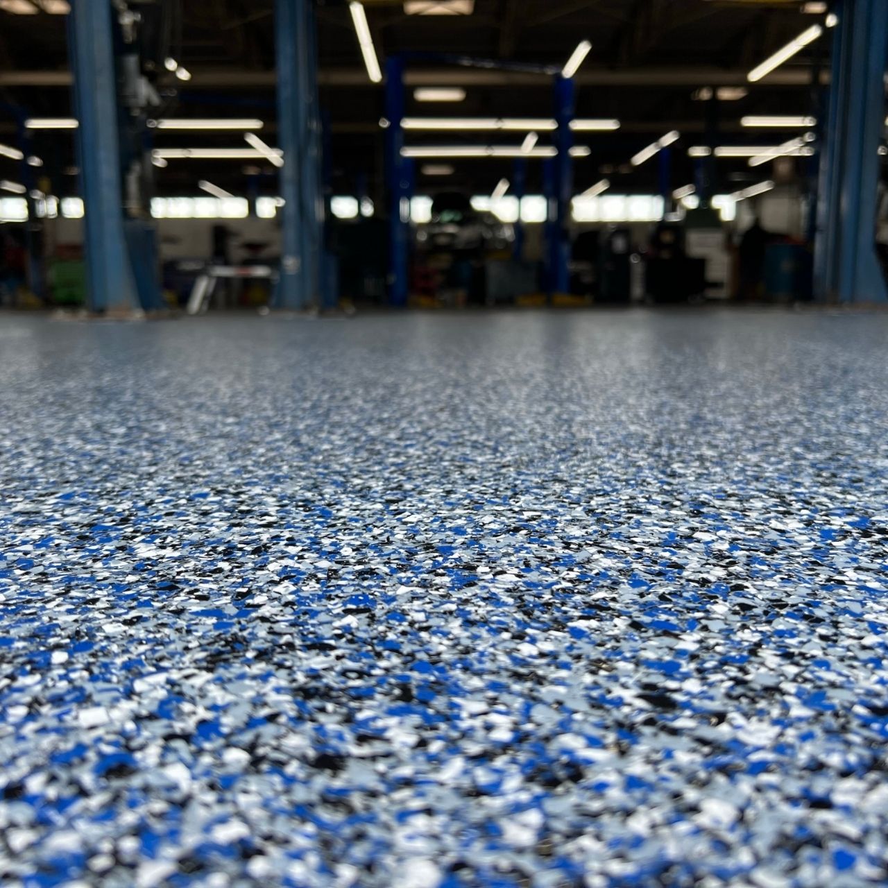 Auto repair shop floor coating Southwest Missouri