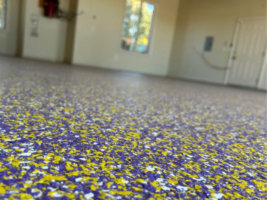 Mancave epoxy floor coating Springfield MO
