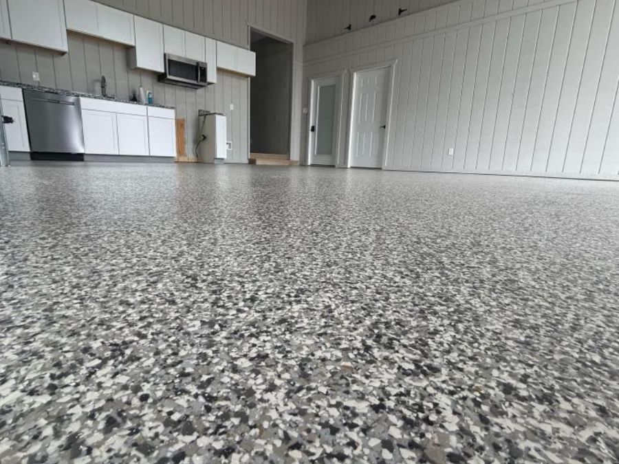Custom mancave floor Missouri