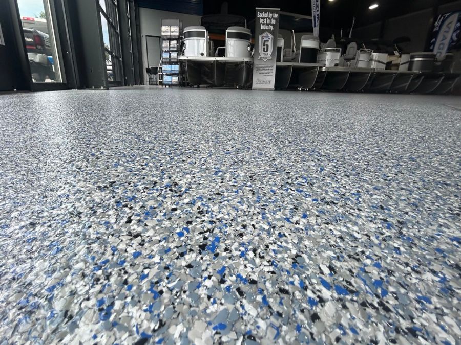 Commercial polyaspartic floor Missouri
