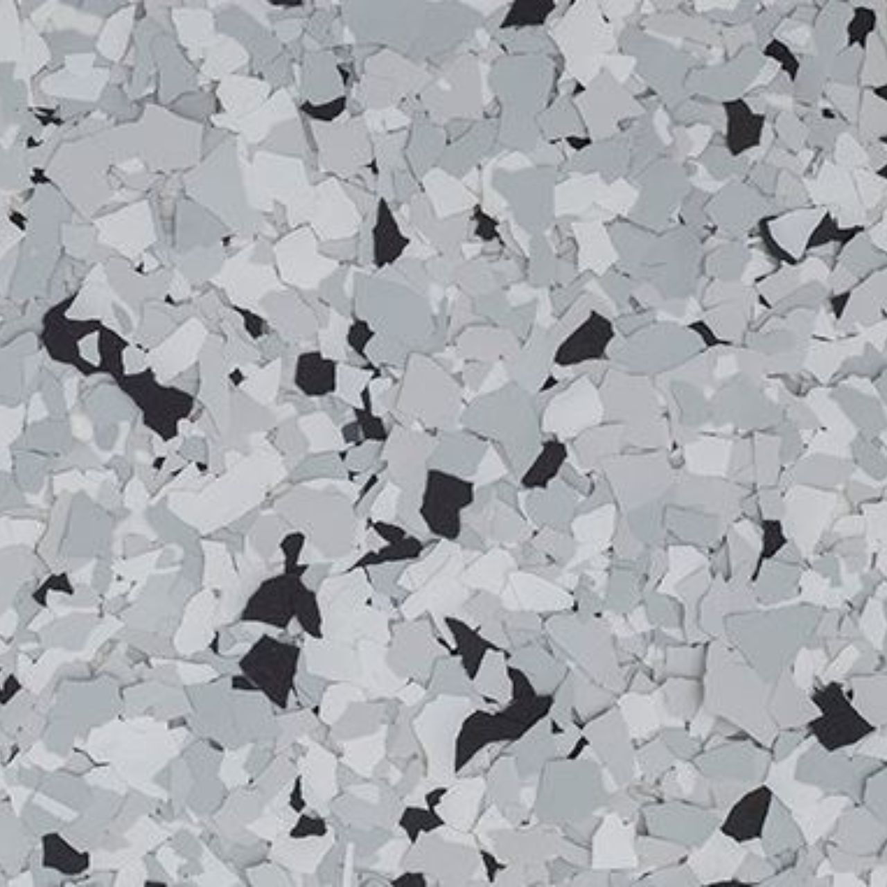Feather Grey epoxy flake — Ozarks Concrete Coatings Springfield MO