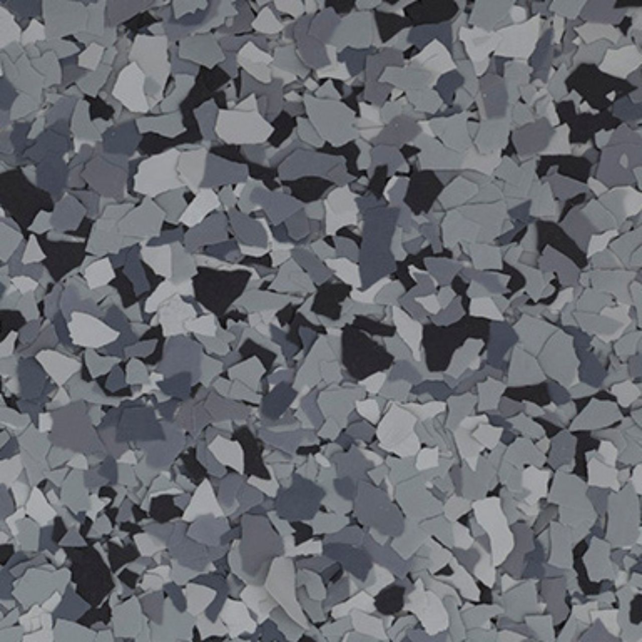 Nightfall epoxy flake — Ozarks Concrete Coatings Springfield MO