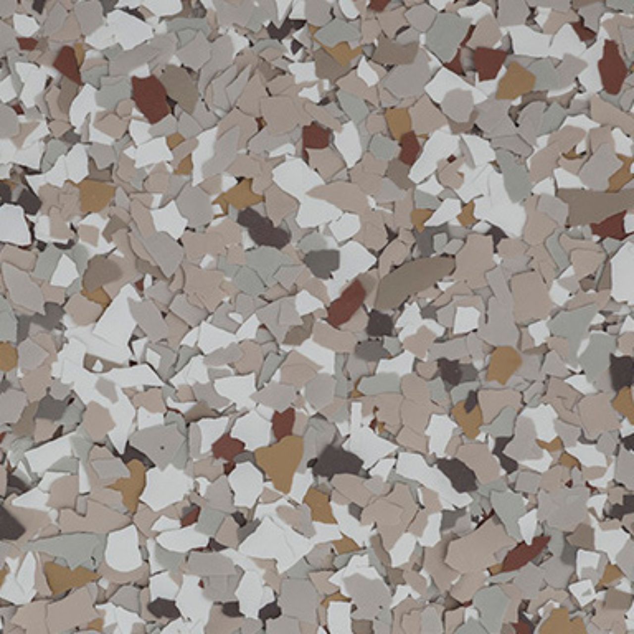 Creekbed epoxy flake — Ozarks Concrete Coatings Springfield MO