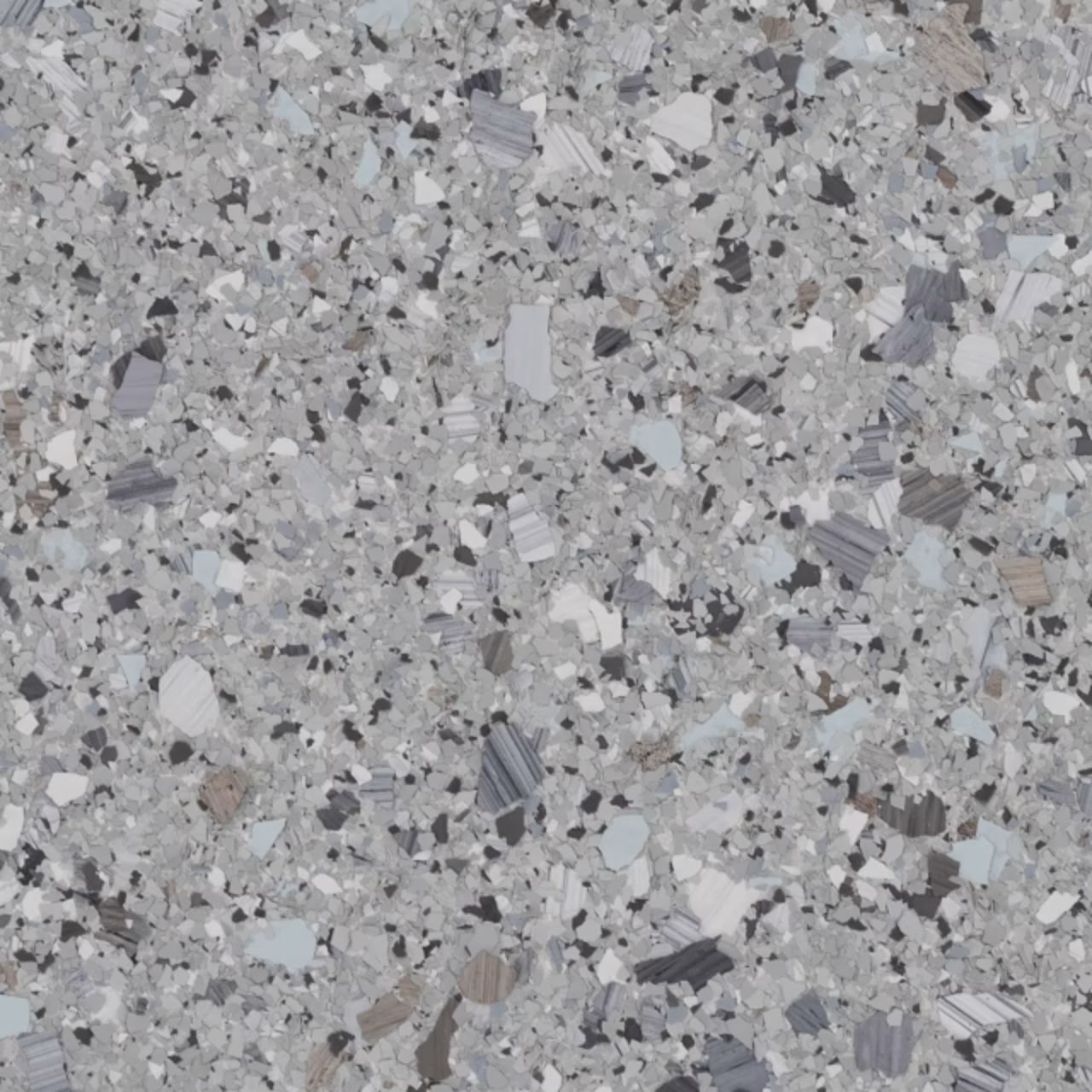Agate hybrid epoxy flake — Ozarks Concrete Coatings Springfield MO