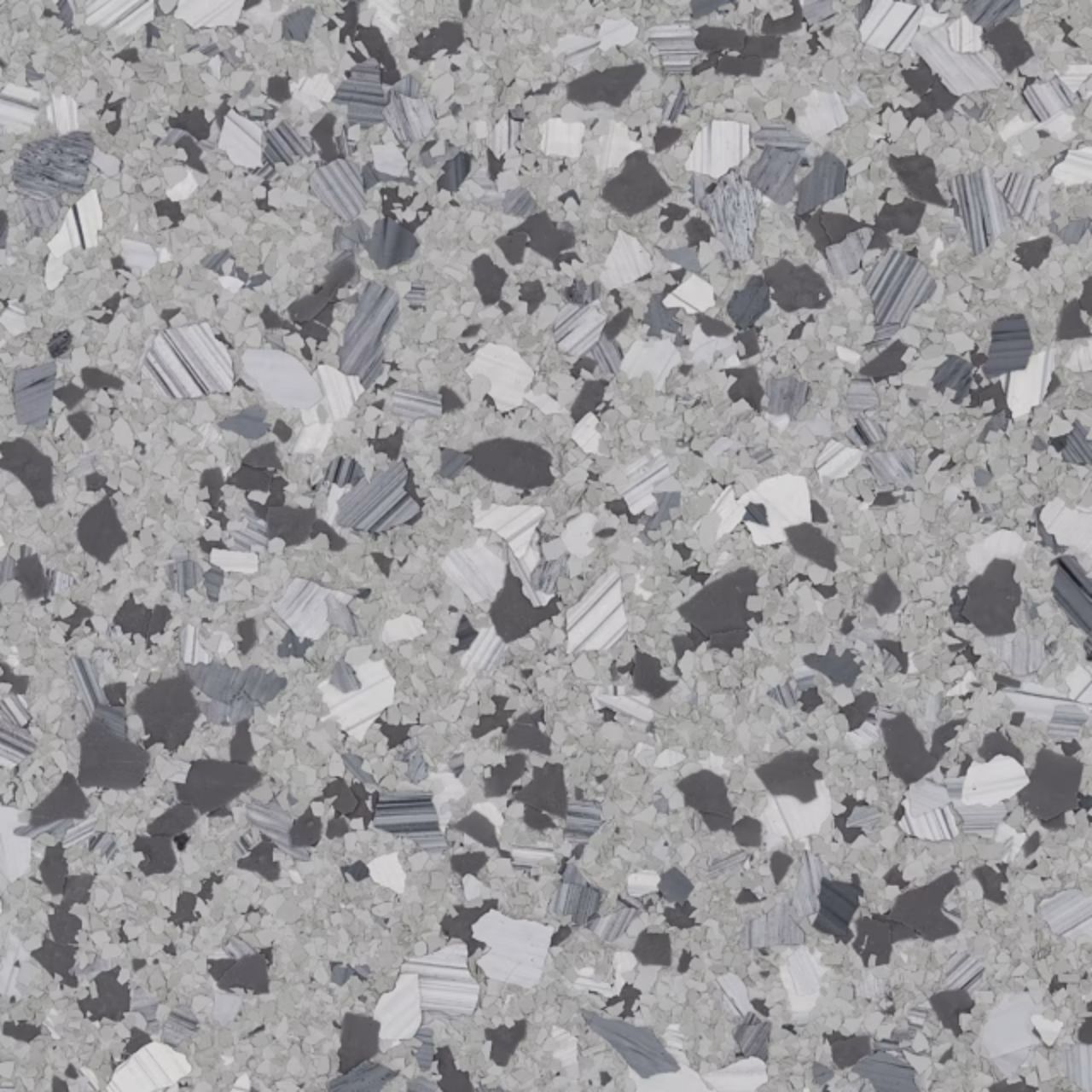 Husky hybrid epoxy flake — Ozarks Concrete Coatings Springfield MO