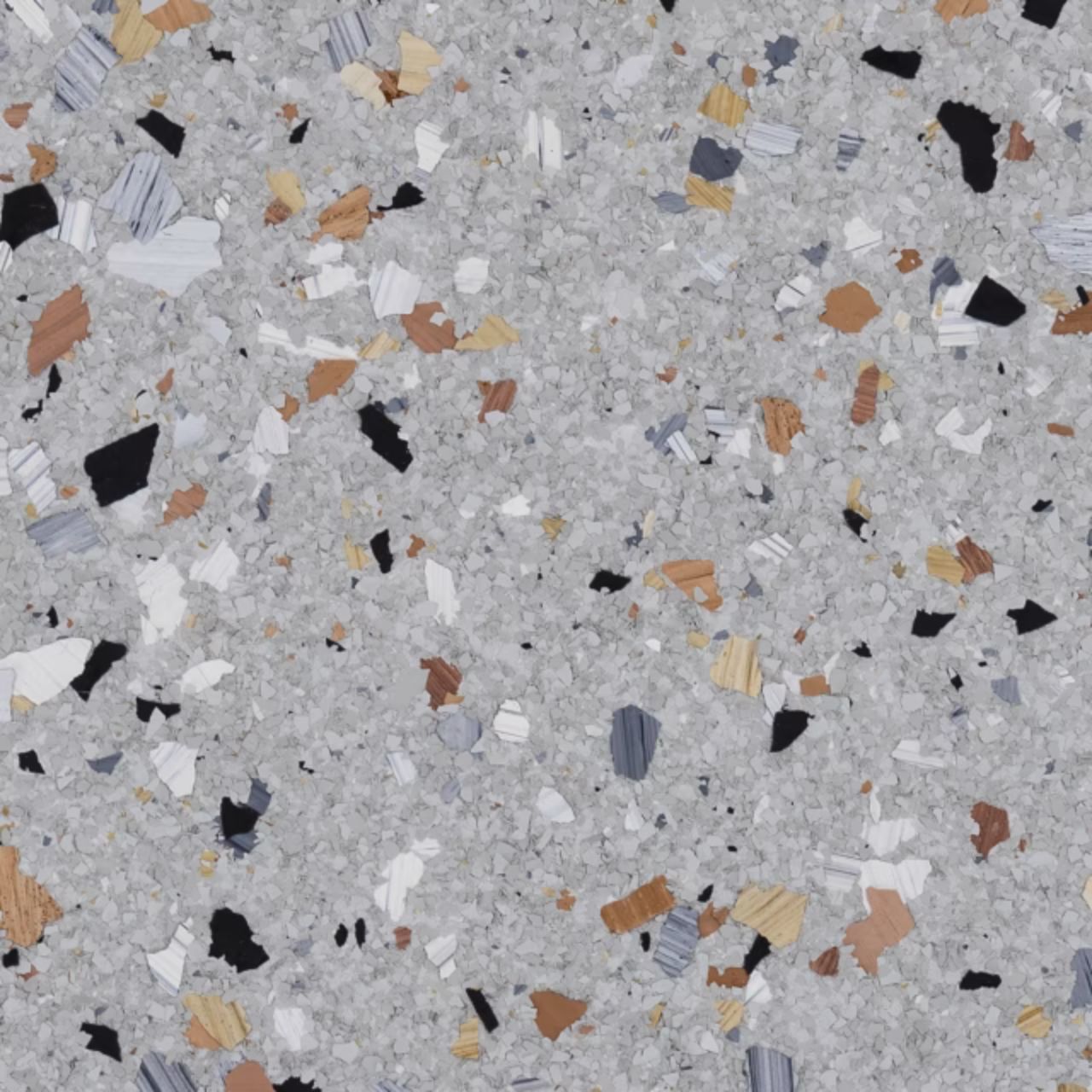Yukon hybrid epoxy flake — Ozarks Concrete Coatings Springfield MO