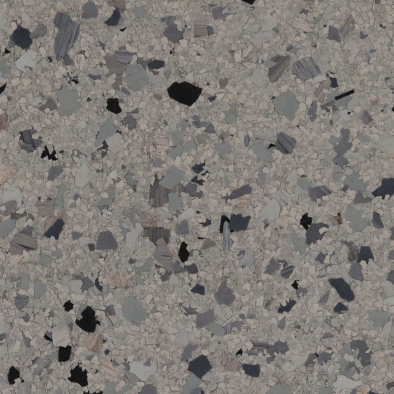 Denali hybrid epoxy flake — Ozarks Concrete Coatings Springfield MO