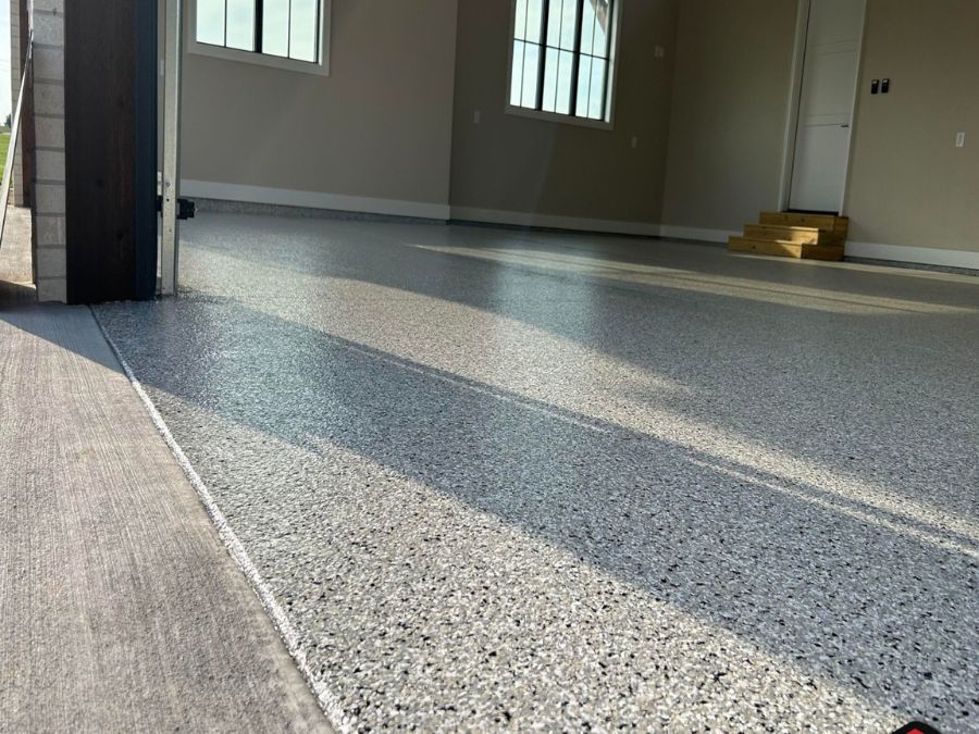 Garage floor coating Ozark Missouri residential