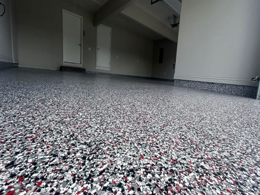Polyaspartic garage floor Republic MO