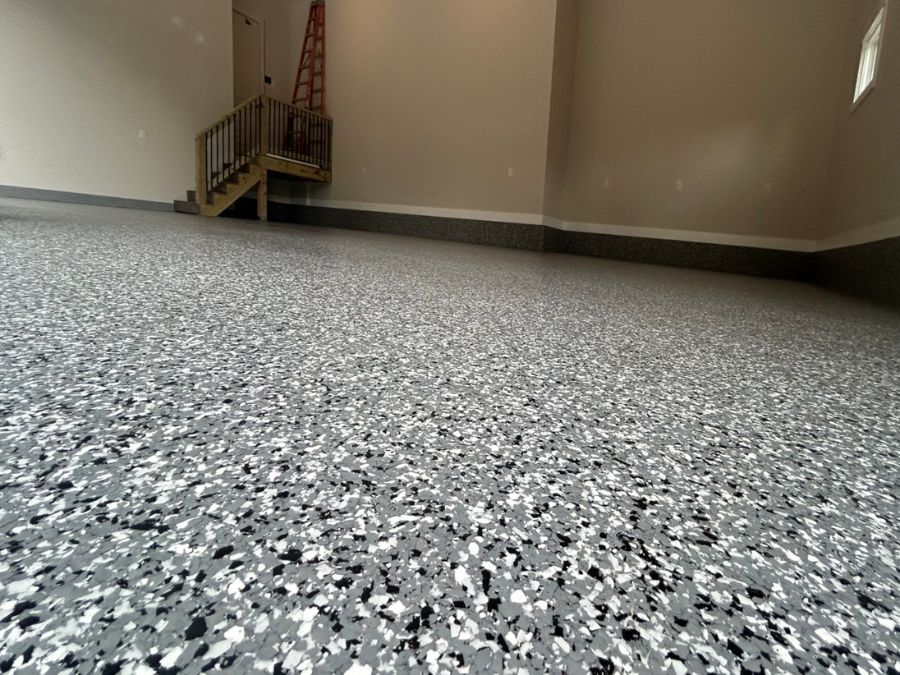 Full flake garage floor Missouri