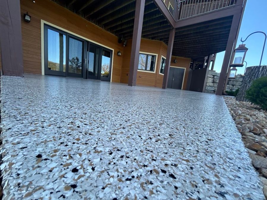 Patio concrete coating Branson MO